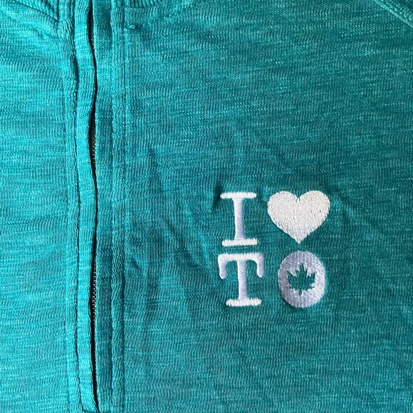 Level Wear Men’s Long Sleeve Half Zip Sweater size M, Solid Blue - Picture 5 of 9